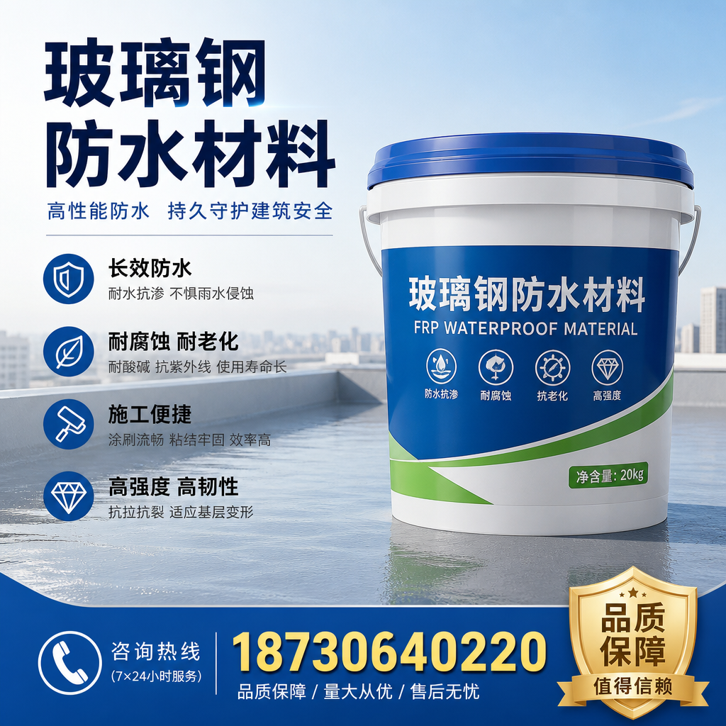 专家解析:玻璃钢防水材料的市场前景分析在 百色